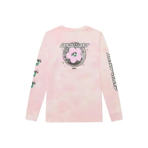 Vans X SANDY LIANG Collaboration T-Shirts Women's Pink