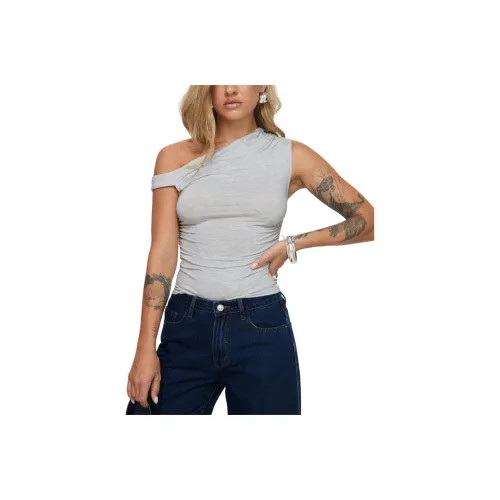 PRINCESS POLLY BELLER TOP MARLE Tank Tops Women's Marle Grey