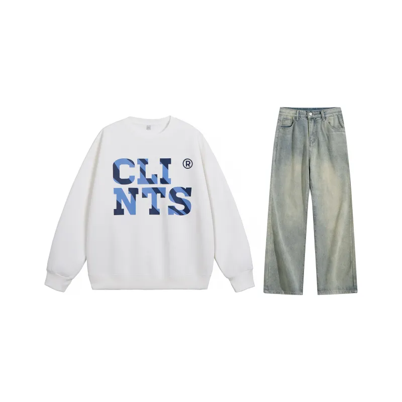 CLINTS Sweatshirt Sets Unisex-3
