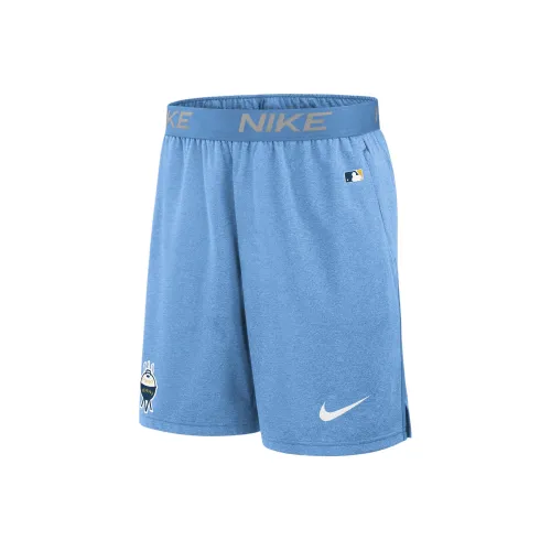 nike Rose Milwaukee Brewers City Connect Practice Men's nike Rose Dri FIT Mlb Shorts
