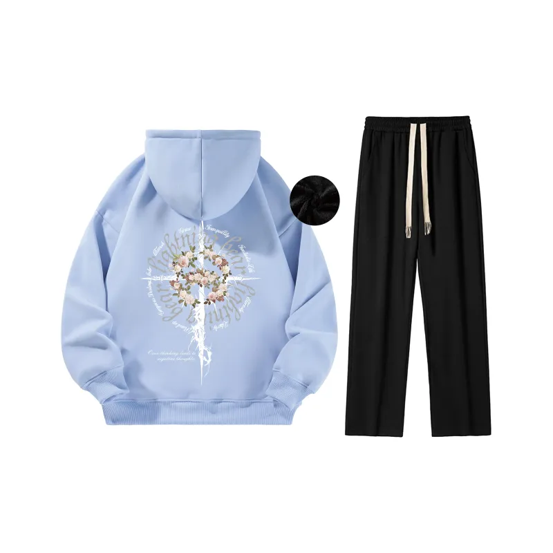 LIGHTNING BEAR Sweatshirt Sets Unisex-8