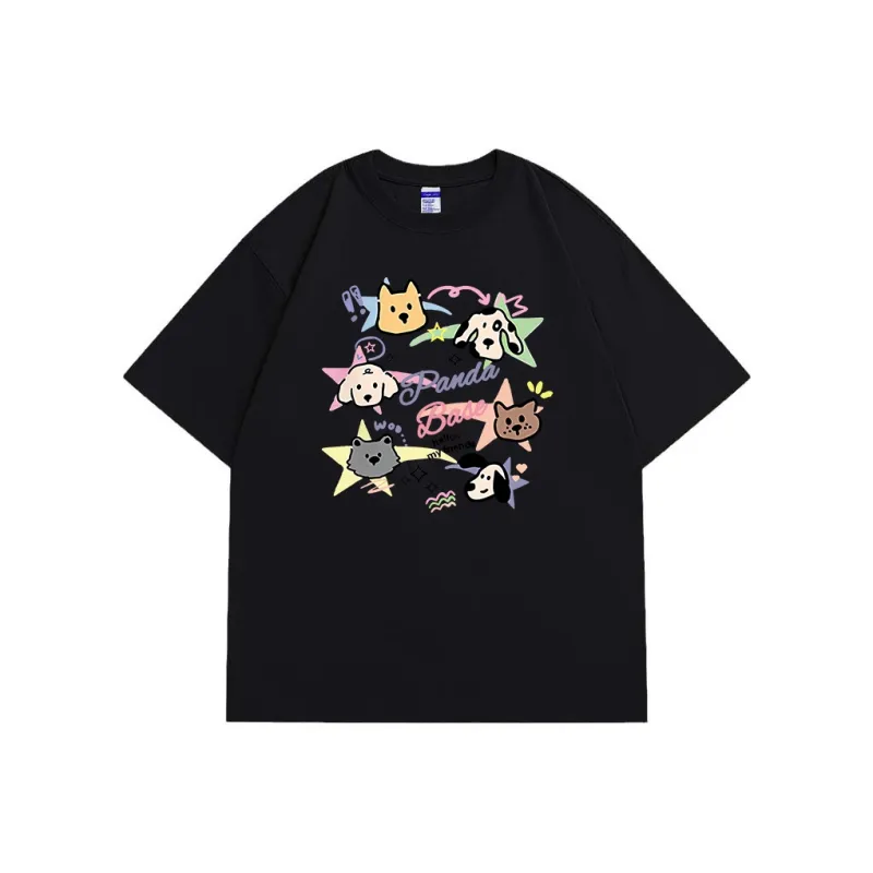 PANDA BASE T Shirts Unisex-2