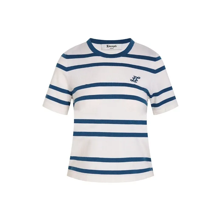 LIUREGALI T-Shirts Women's Sky Blue-0