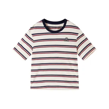 XIANGYING T Shirts Women's Ecru