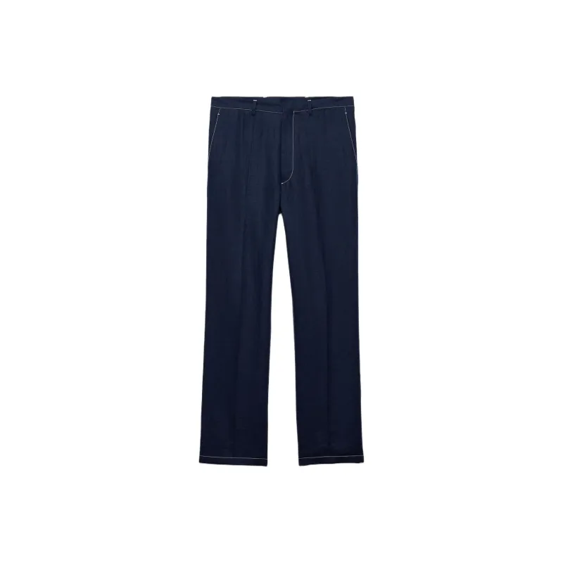 PRADA Linen Trousers-0