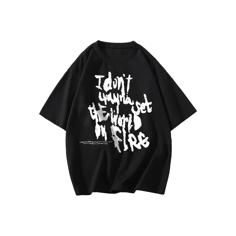 CHRROTA Straight T-Shirt Unisex-3