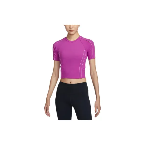 Nike Dri Fit T Shirt Women's Hot Fuchsia/Plum Red