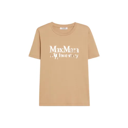 'S MAX MARA Crewneck Short Sleeved T Shirt