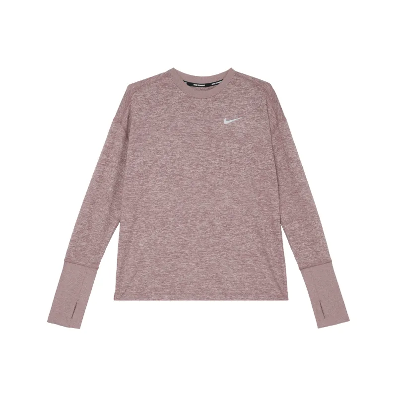 Nike Drop Shoulder Sleeve T Shirt Women's Pink Brown-0