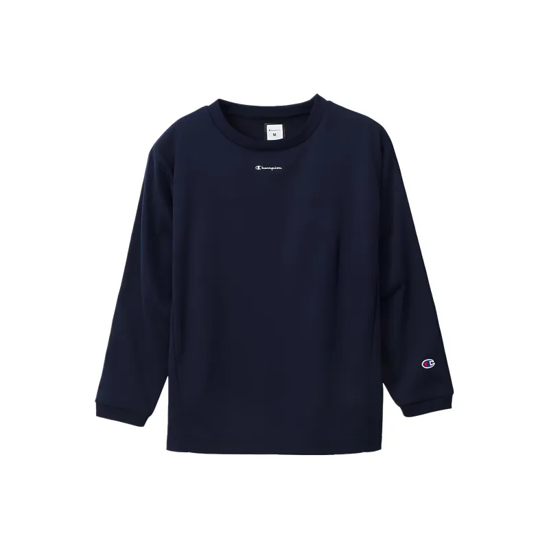 Champion Straight Long Sleeved T Shirt Japan Version Women's-1