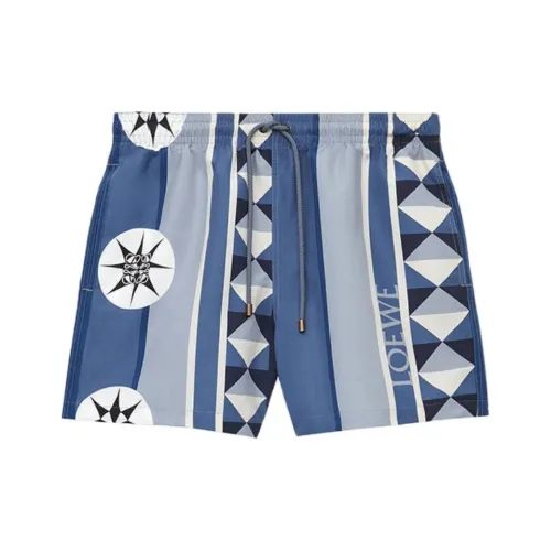 LOEWE Paula's Ibiza SS25 Swimming Shorts Men's 1 Pack Blue