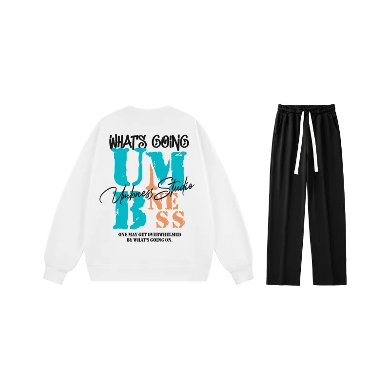UMBNESS Sweatshirt Sets Unisex-5