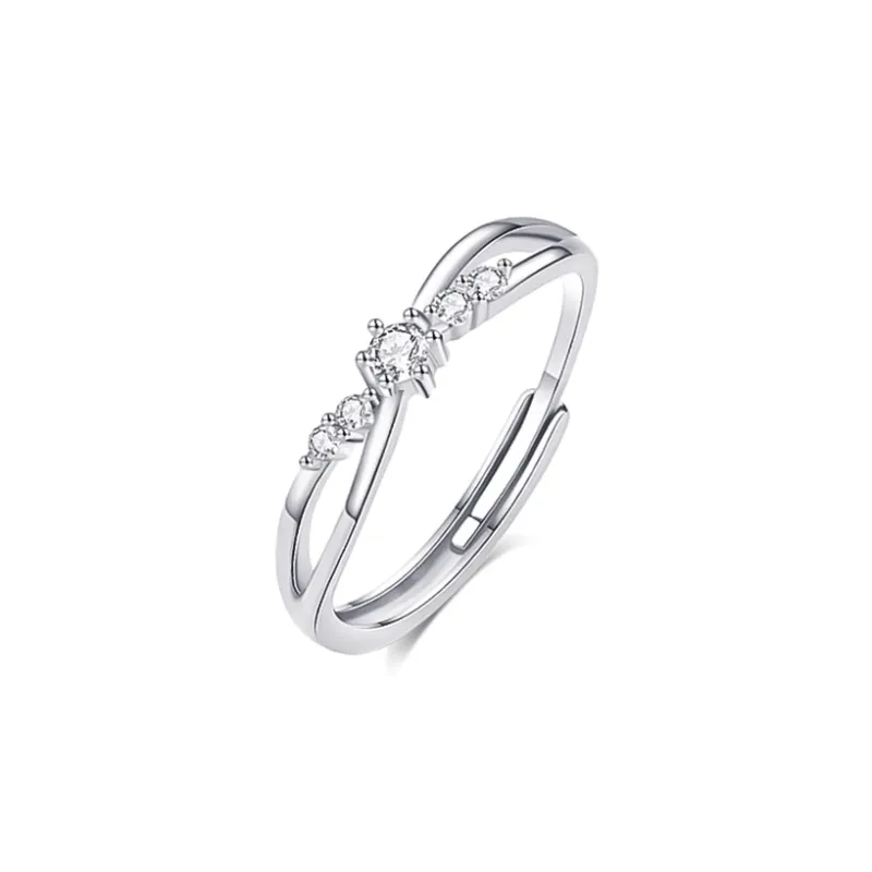 KUMET Sterling Silver Rings Unisex-10