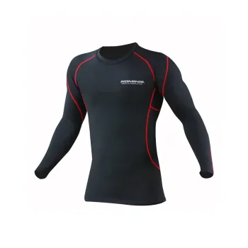 KOMINE SAFETY&INNOVATION Sports Thermal Underwear Men's Black Red