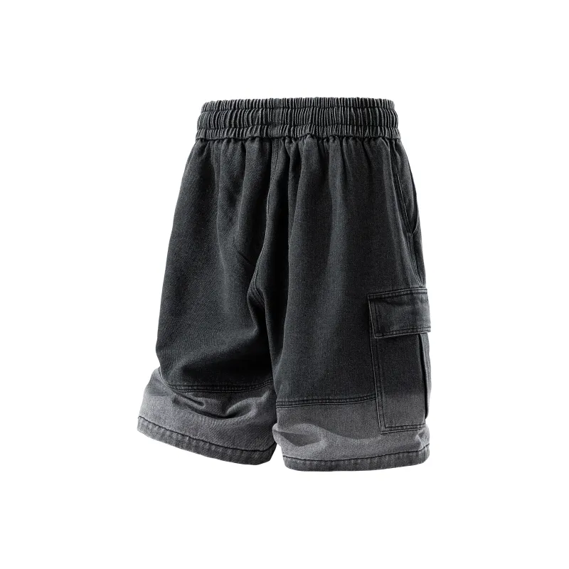 HOZZS Denim Shorts Unisex-1
