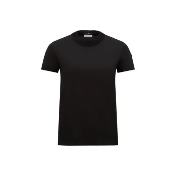 Moncler Crochet accent Cotton T shirt