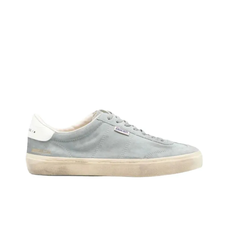 Golden Goose Soul Star Low Top Skateboard Shoes Men's Gray-1