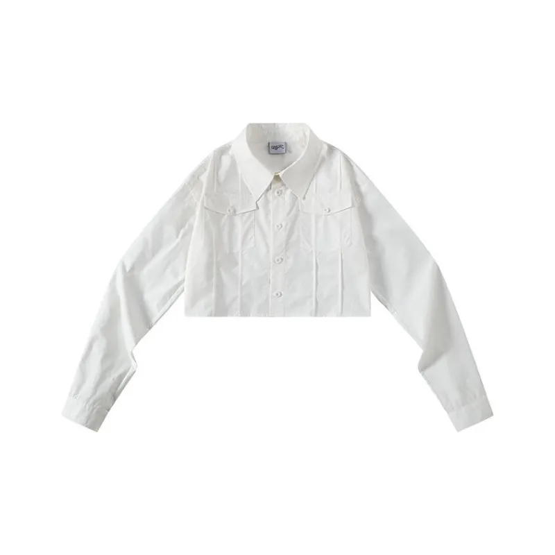 FRLMK Crop Tops Women's White-0