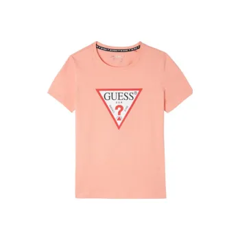 GUESS T-Shirts Women's Pink