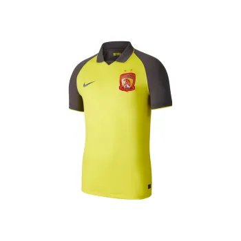 Nike Soccer Jerseys Men Opet Yellow/Thunder Gray/Thunder Gray