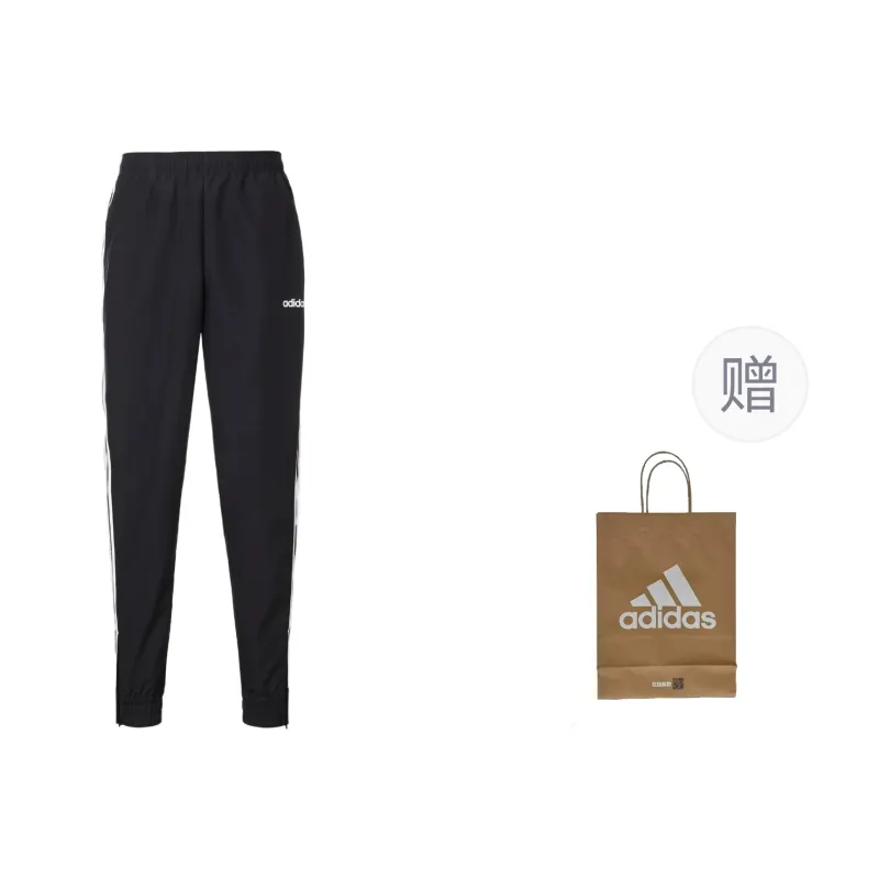 Adidas Casual Pants Men's Black Shopping Bag-0