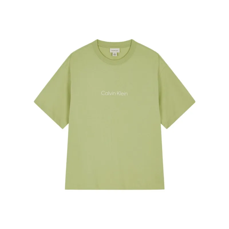 CALVIN KLEIN T Shirt Unisex Lemon-0