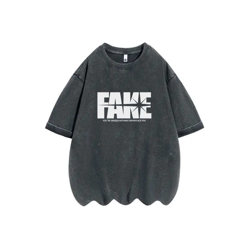 FAKE VINTAGE T Shirts Unisex-5