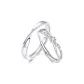 Couple Rings[Sterling Silver 999]