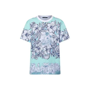 LOUIS VUITTON Tropical Floral Print T Shirt