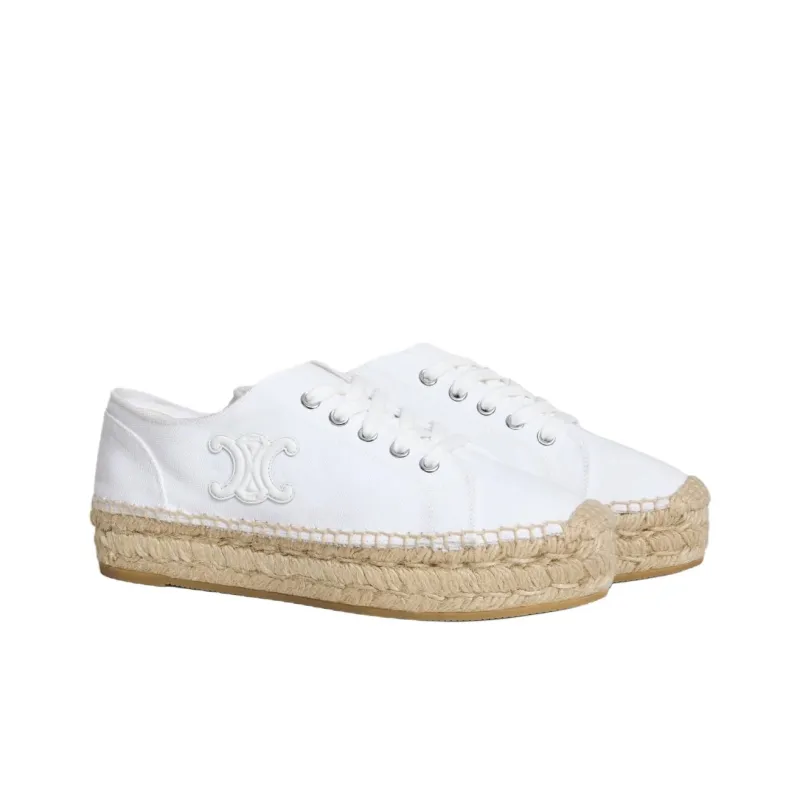 CELINE LES ESPADRILLES Women's White-2