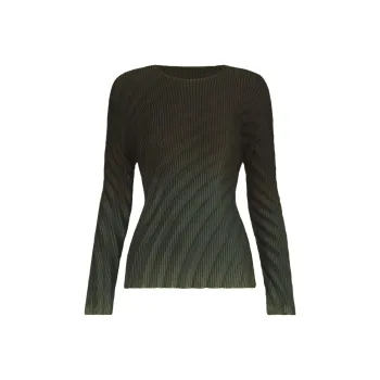 ISSEY MIYAKE Ribbed Sweater