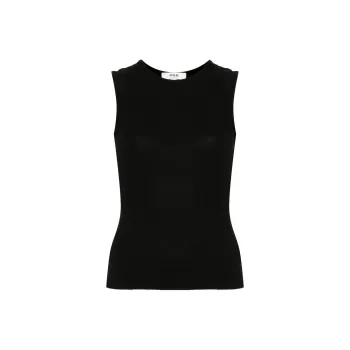 AGOLDE Binx Sleeveless Ribbed Tank Top