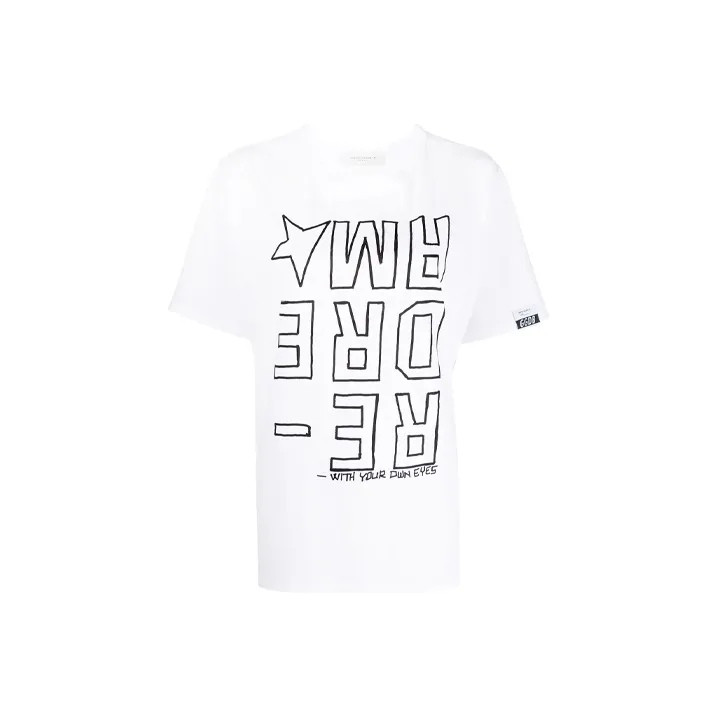 Golden Goose T Shirts Women's White-0
