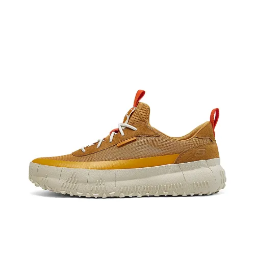 Skechers MENS USA Anti Slip Wear Resistant Low Top Casual Shoes Men's Yellow