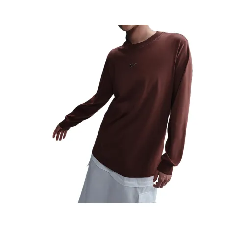 Nike SportswearSwoosh Regular T Shirt Women's Red Brown