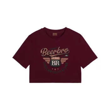 BEERBRO T-Shirt Women's Gothic Red