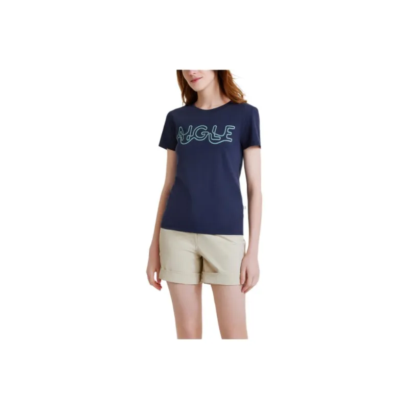 AIGLE T Shirt Women's Marine Blue-0