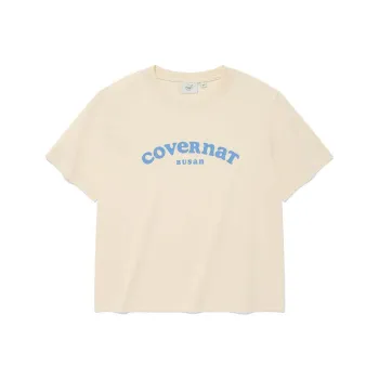 COVERNAT T Shirts Women's Cream