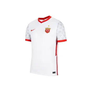 Nike Soccer Jerseys Men White/White/Challenge Red