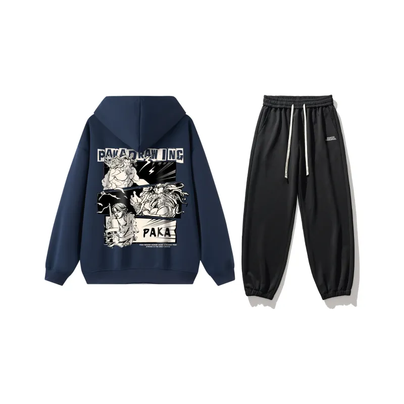 PAKA Sweatshirt Sets Unisex-50