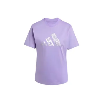 Adidas Free Shipping With AdiClub Tech Metallic Graphic Tee