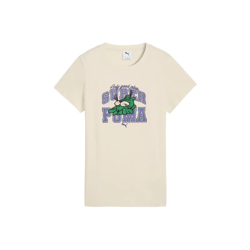 PUMA Playera Super PUMA Graphics Para Mujer-0