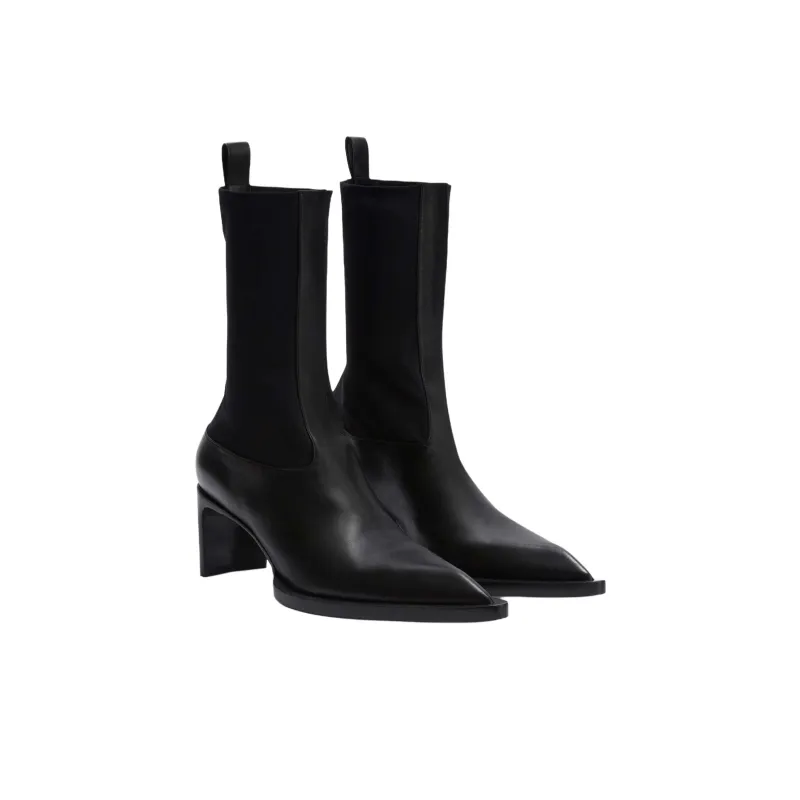 JIL SANDER Ankle Boots 6.5cm Women's Black-2