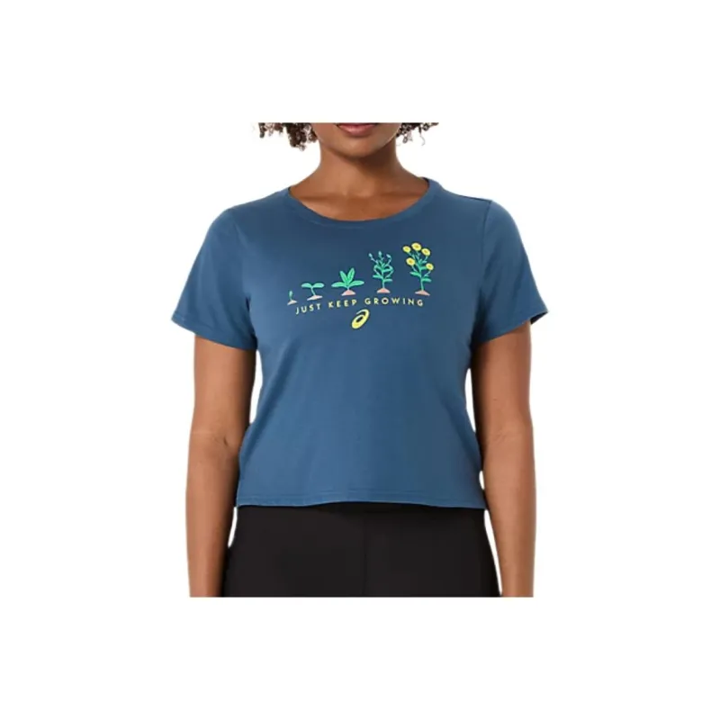 Asics T Shirt Women's Vintage Indigo-0