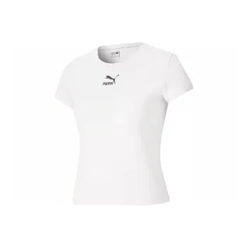 PUMA Set in Sleeve T Shirt Women's White