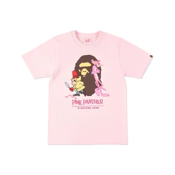 Pink Panther X A BATHING APE Bape T-Shirts Women's Pink