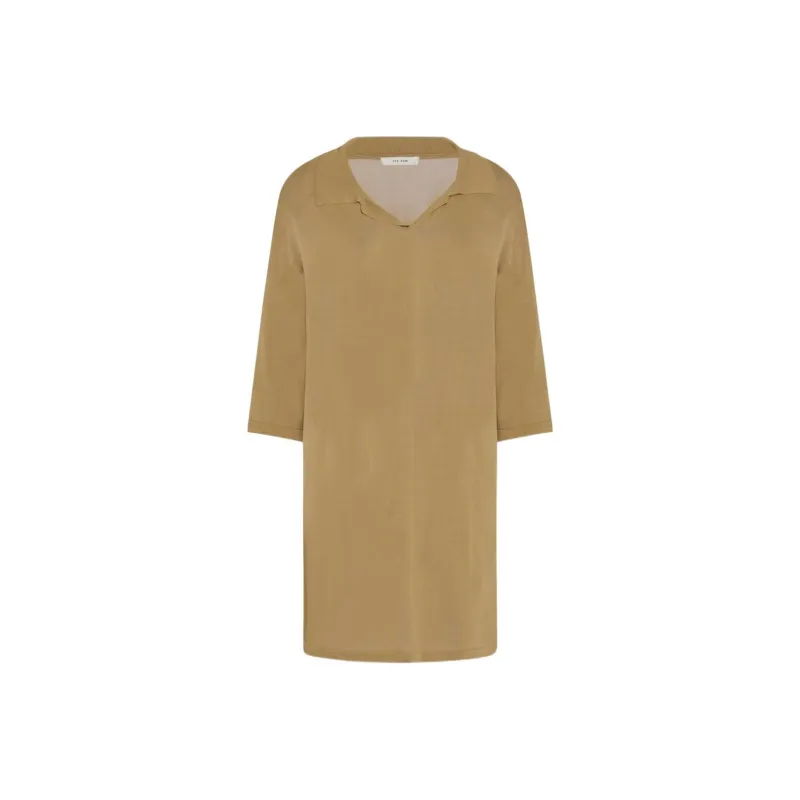 THE ROW Kenna Fine knit Polo Shirt-0