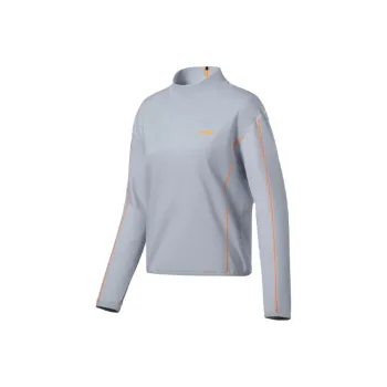 LiNing Running Collection Drop Shoulder Sleeve T Shirt Women's Light Frost Blue