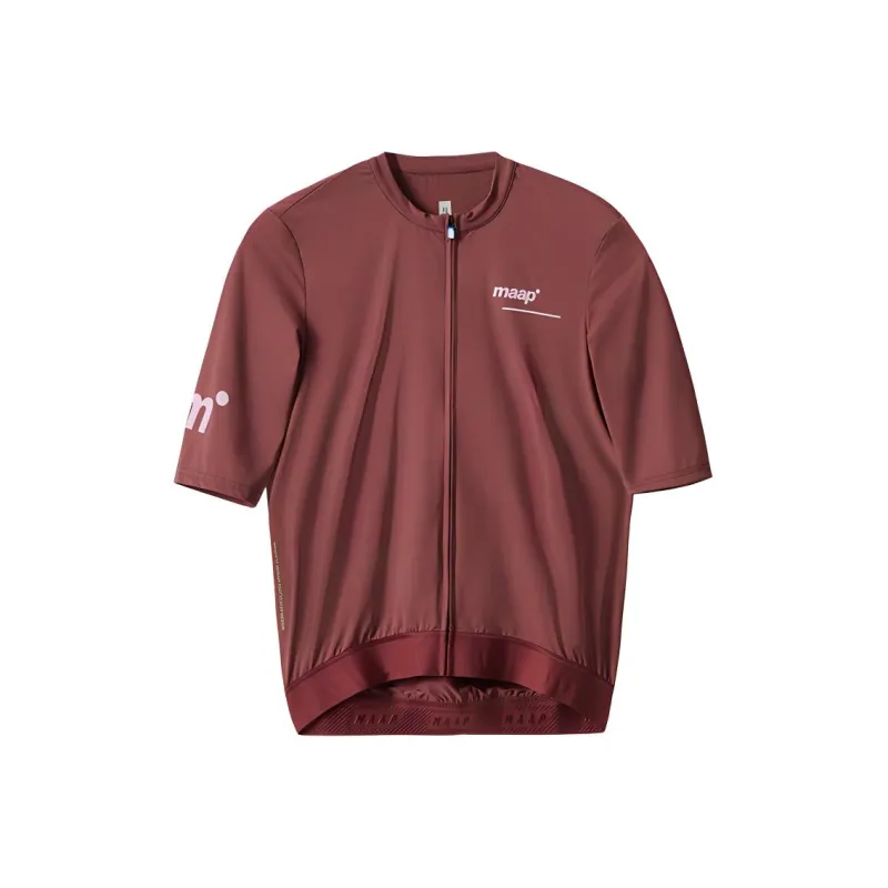 MAAP Training Jersey Cycling Clothing Men's Brick Red-0