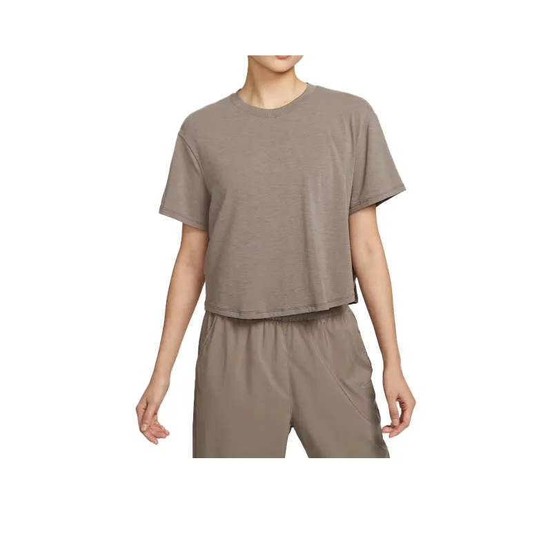 Nike Dri Fit T Shirt Women's Brown-0